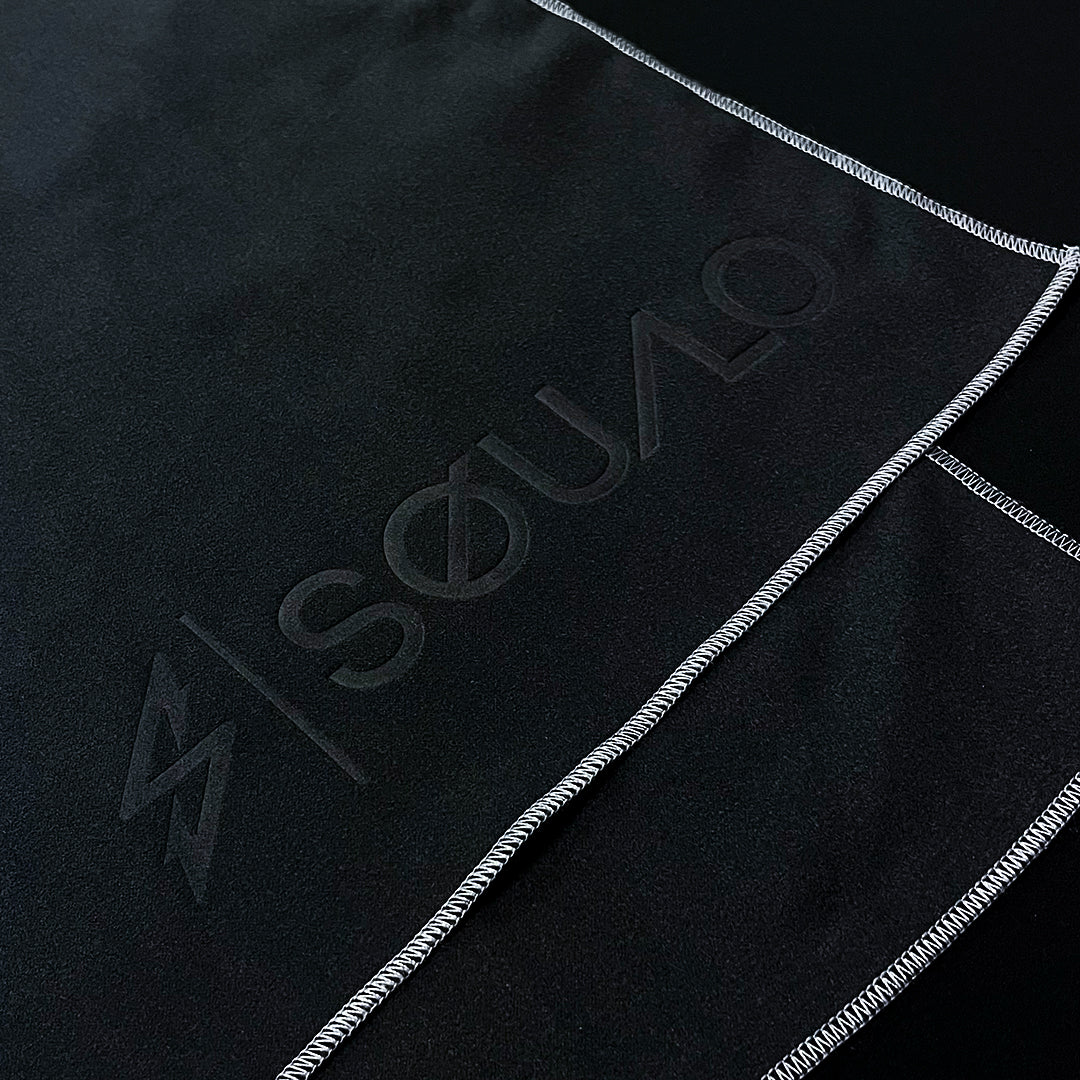 Toalla de microfibra Básica Negro