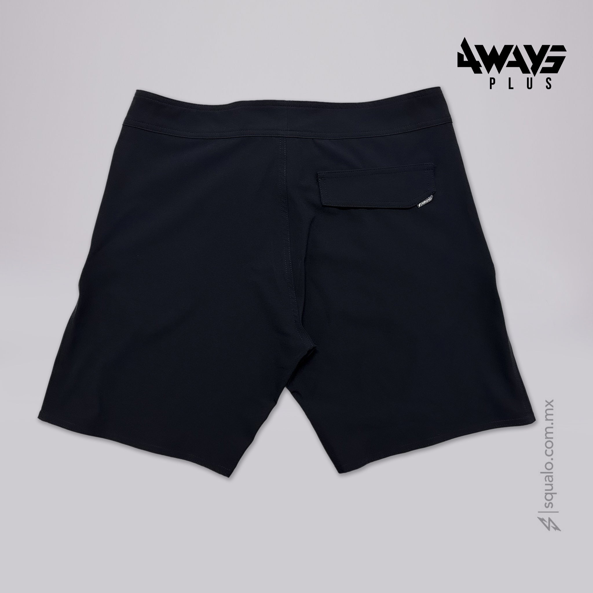 Traje de baño Boardshort 19" Sidepak Negro