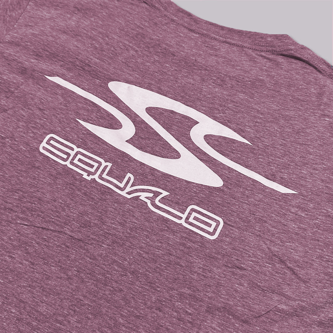 PLAYERA RETRO ROJO JASPE