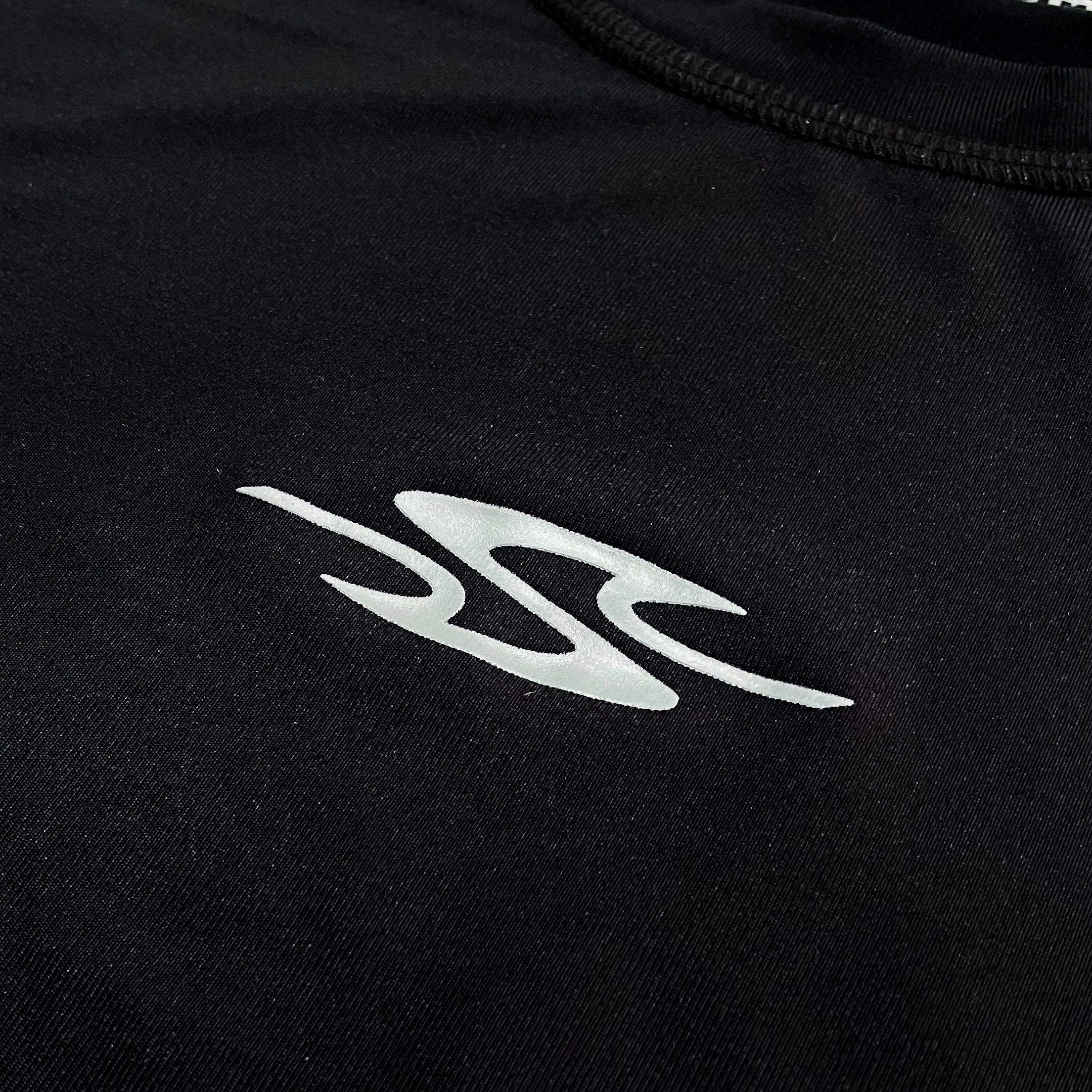 Playera Rashguard Corte Amplio Basika II Negro