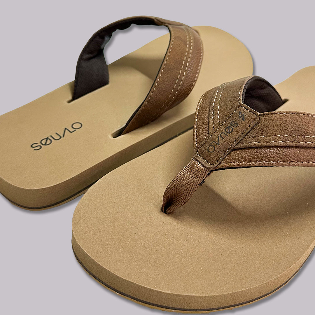 SANDALIAS HOMBRE LEATHEX MOKA