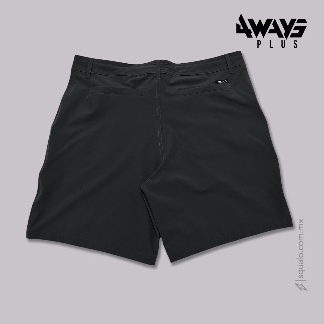 SHORT HÍBRIDO CLASIX NEGRO
