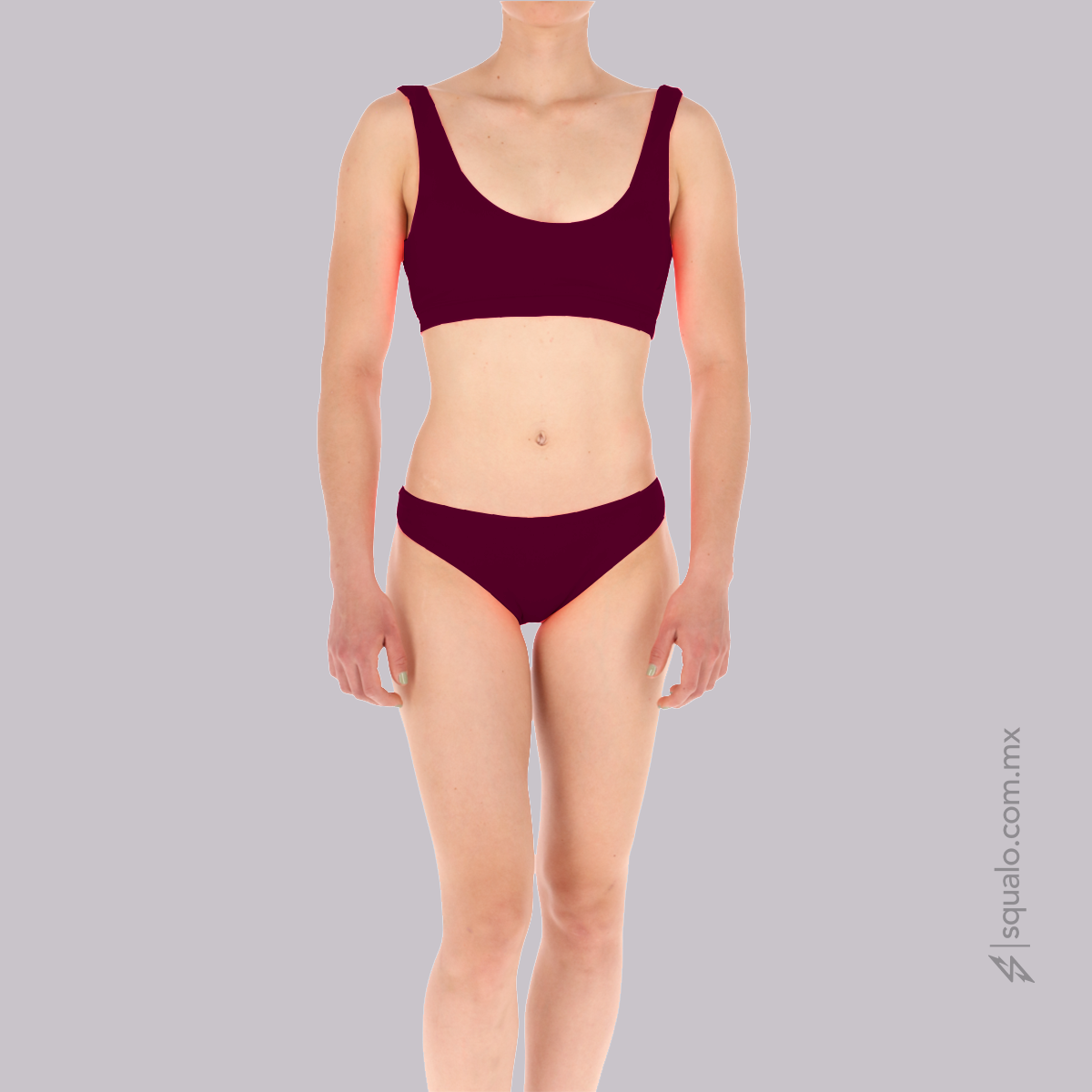Bikini Bottom Xurfer 2982 Burgundy