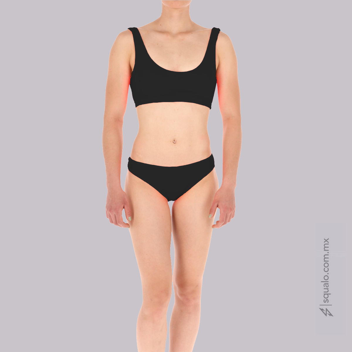 Bikini Bottom Xraga 2981 Negro