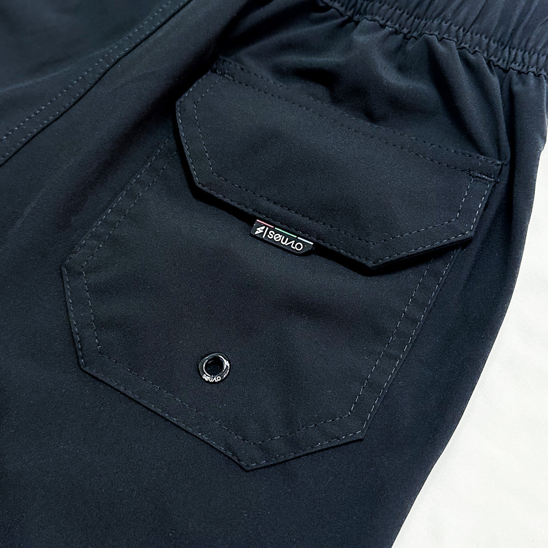 Traje De Baño Volley Kids Volbax Negro