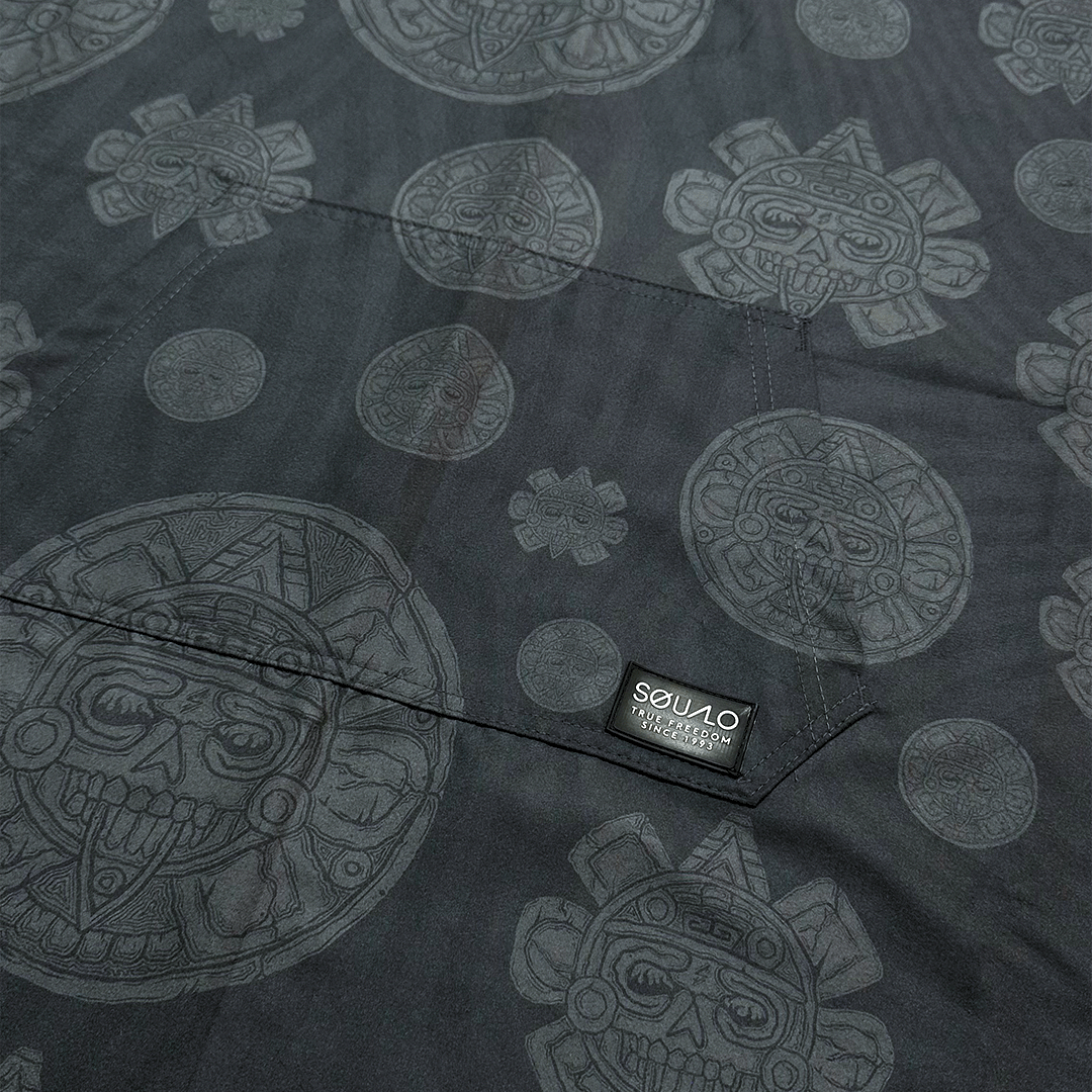 PONCHO PLATOX NEGRO