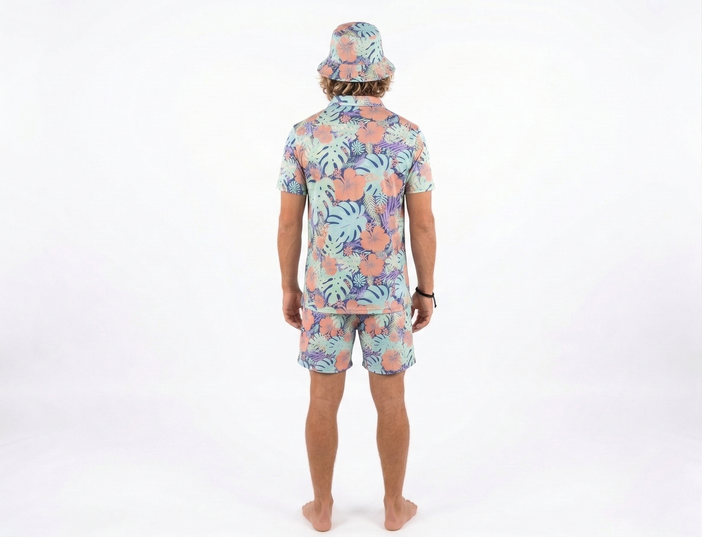 TRAJE DE BAÑO VOLLEY 17" HAW MULTICOLOR