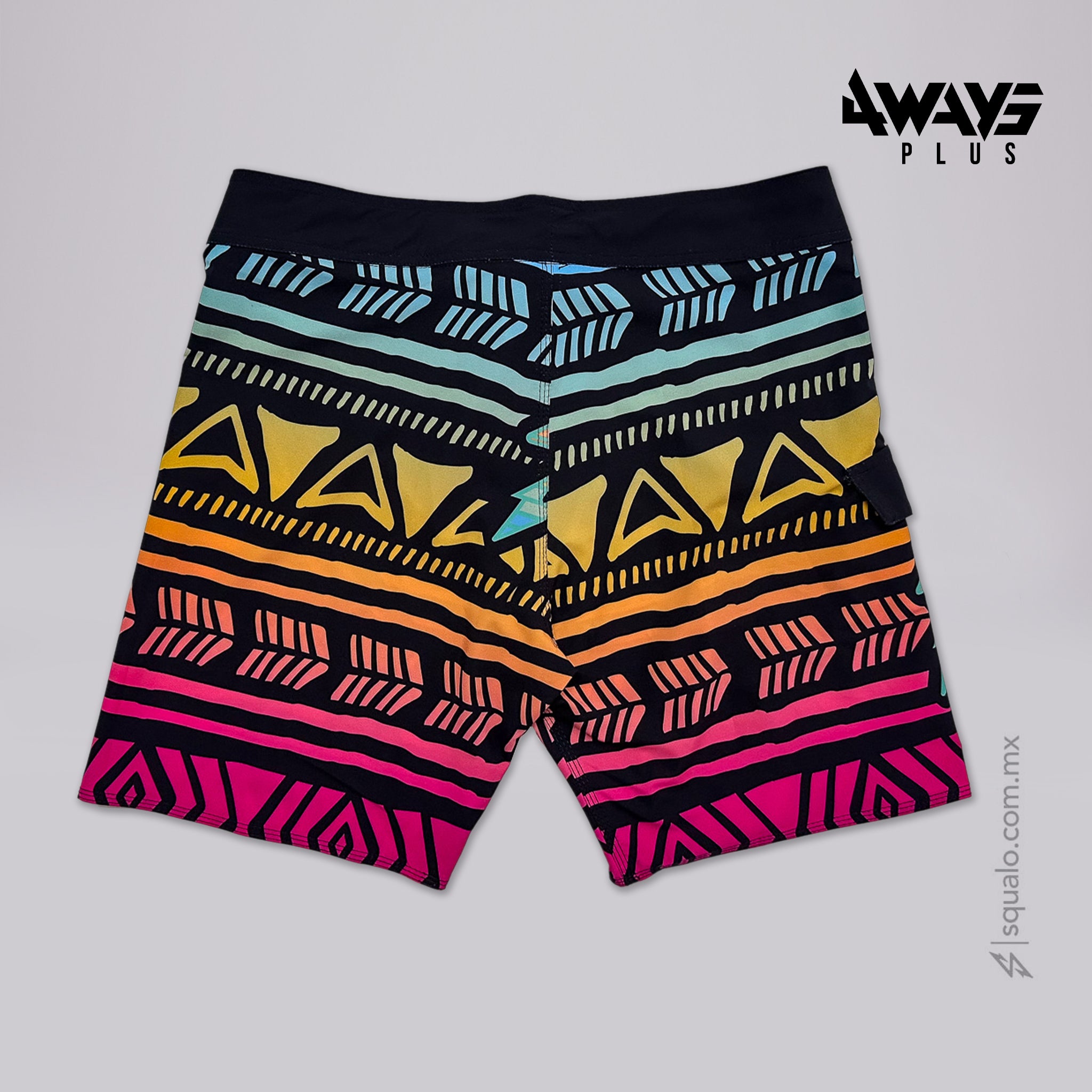 Traje de baño Boardshort 19" Wuipx Multicolor
