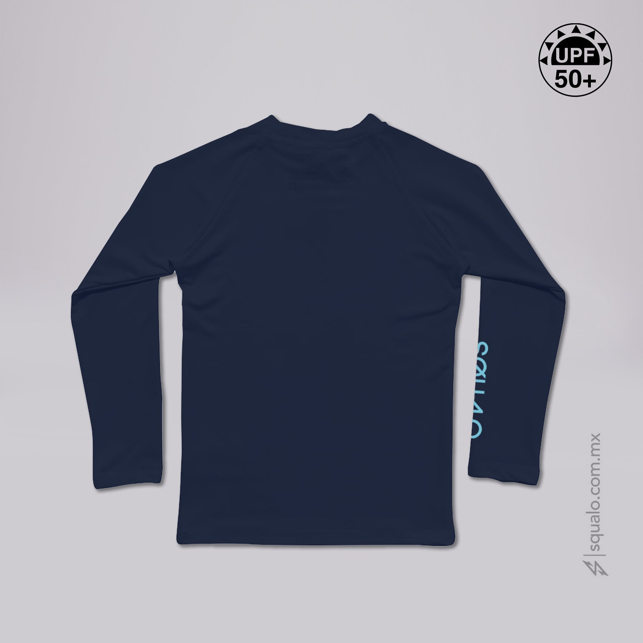 Playera Rashguard Azu Kids Marino