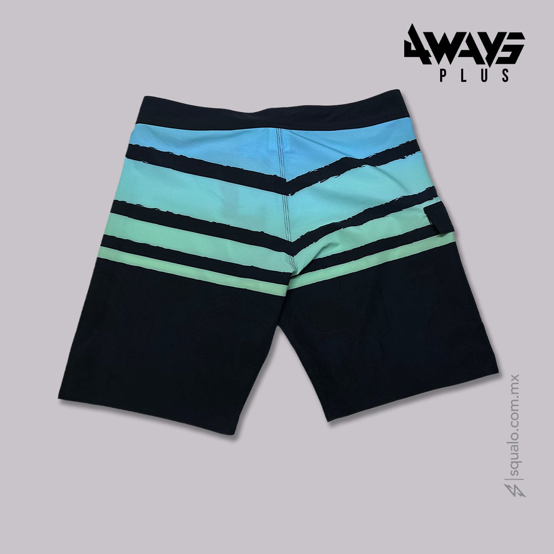TRAJE DE BAÑO BOARDSHORT 19" PUAKZ MULTICOLOR
