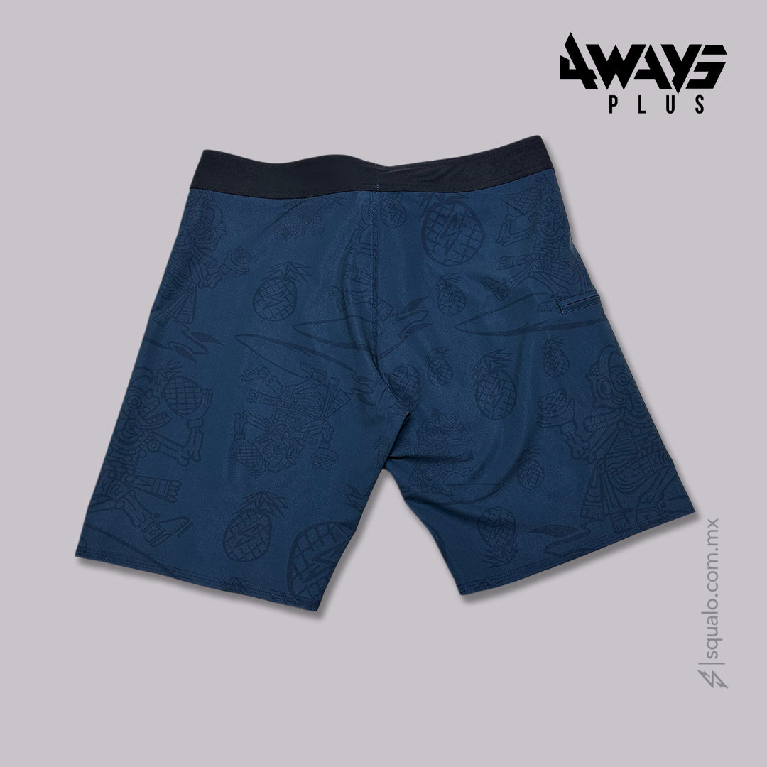 TRAJE DE BAÑO BOARDSHORT 19" PAIN MULTICOLOR