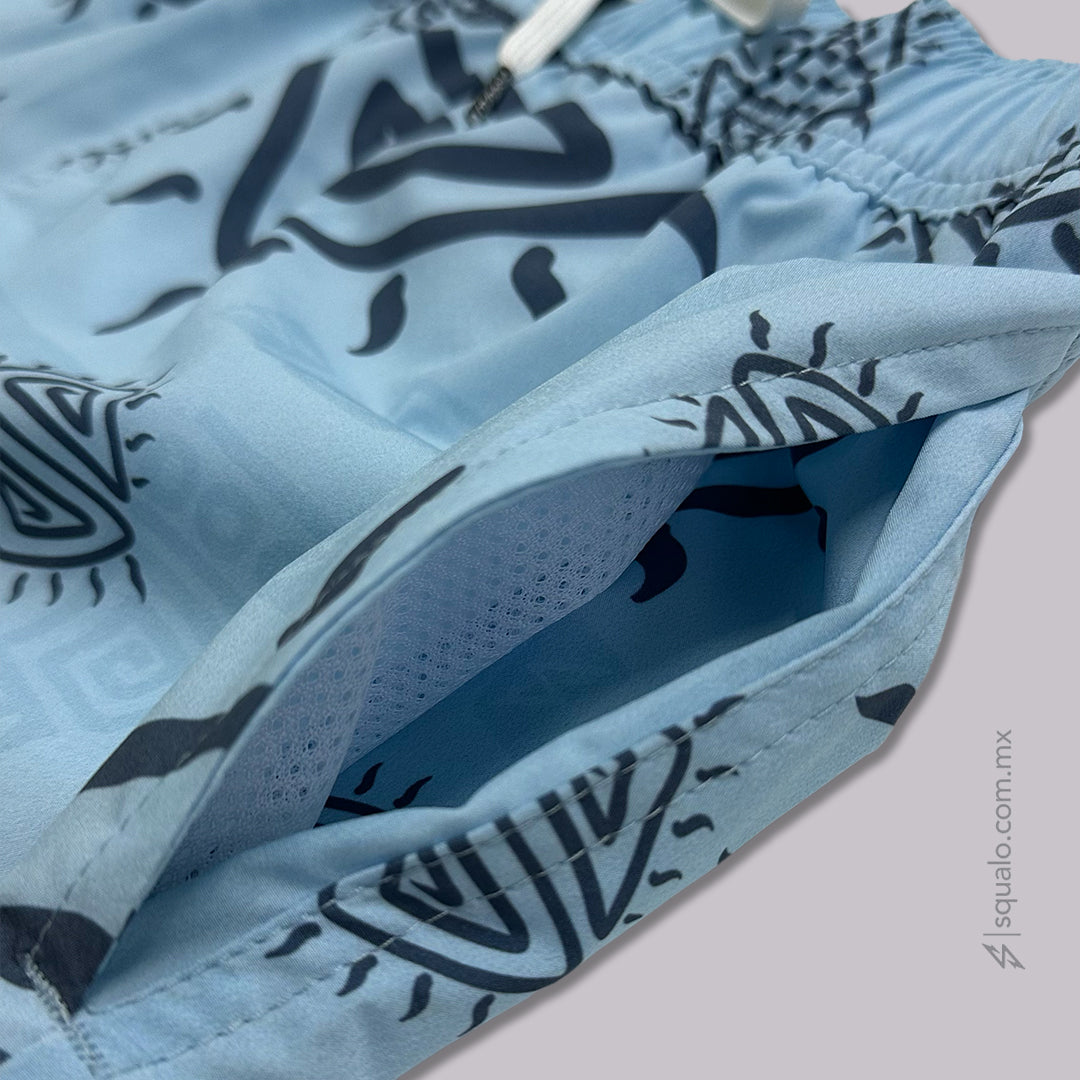 TRAJE DE BAÑO VOLLEY 17" SUN MULTICOLOR