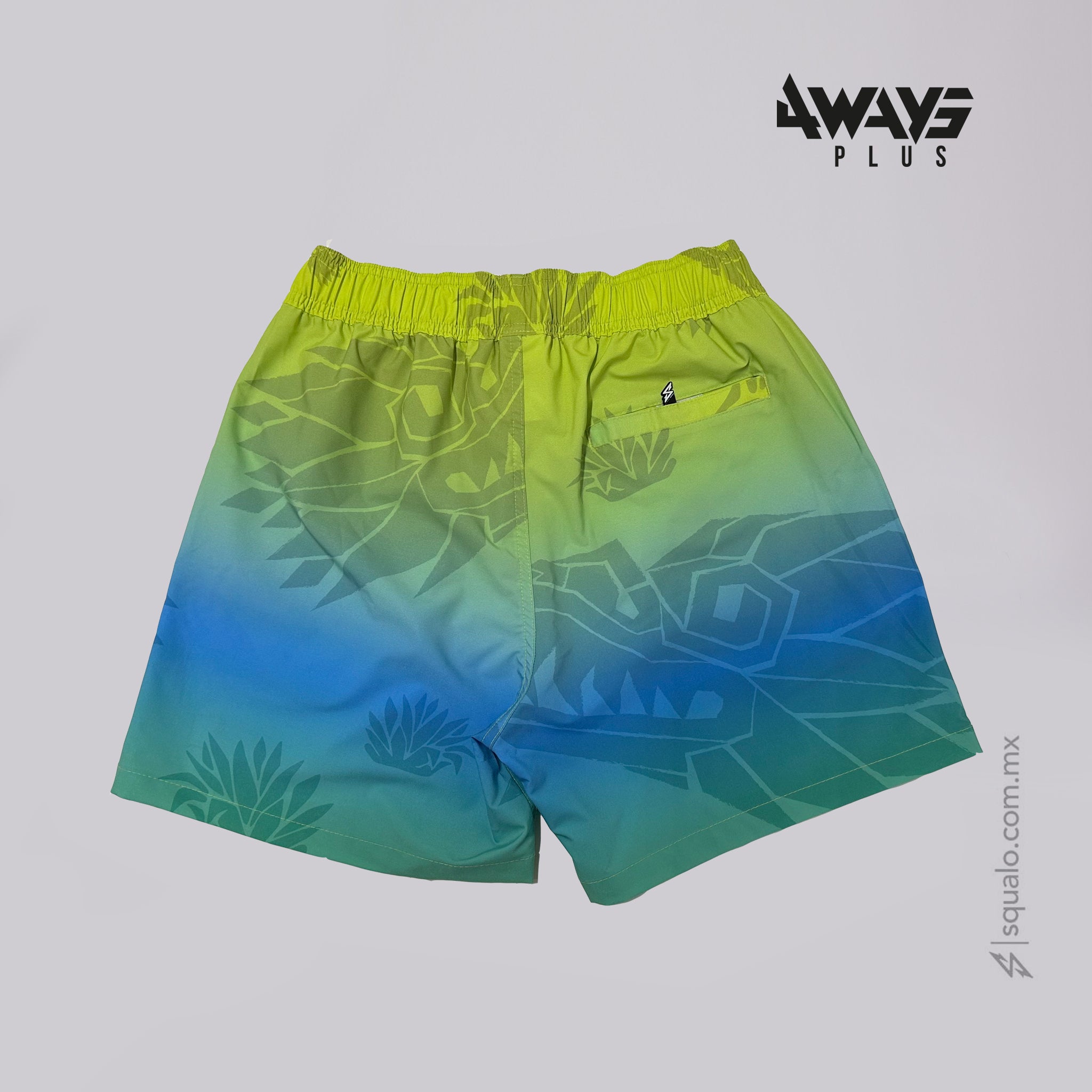 TRAJE DE BAÑO VOLLEY MAG AZUL MULTICOLOR  17"