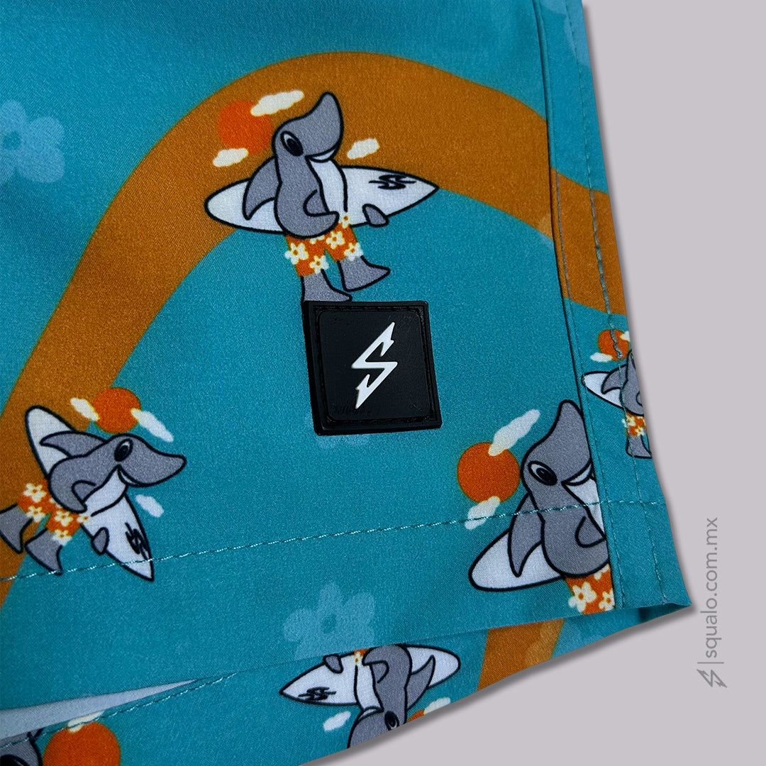 TRAJE DE BAÑO VOLLEY KIDS SHARKYS MULTICOLOR