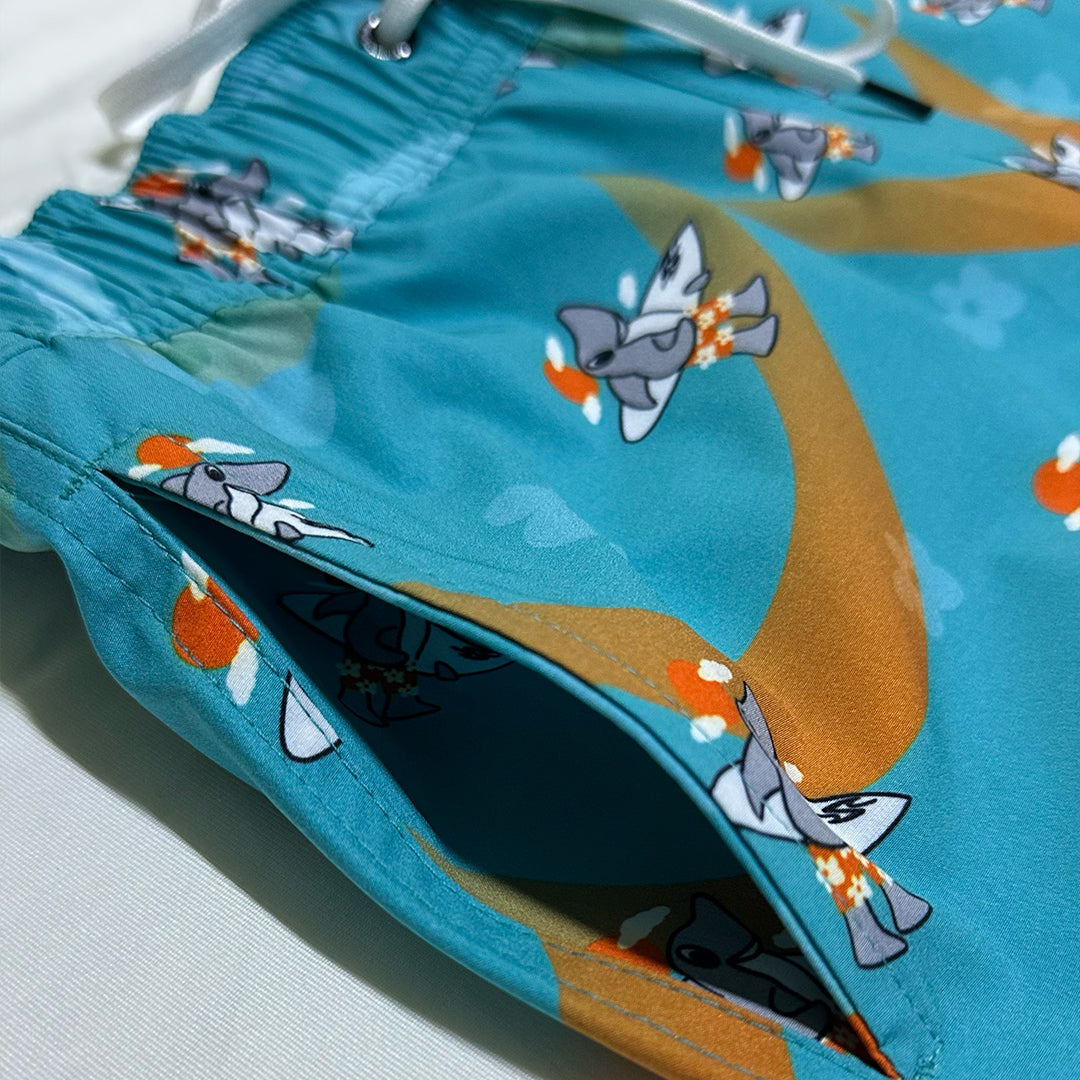 TRAJE DE BAÑO VOLLEY KIDS SHARKYS MULTICOLOR
