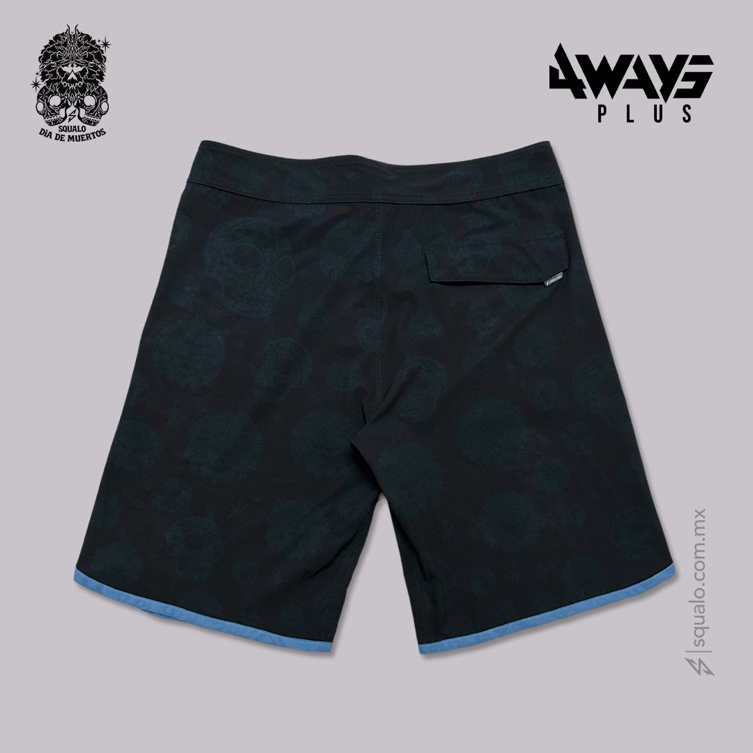 TRAJE DE BAÑO BOARDSHORT 19" DDM26 NEGRO