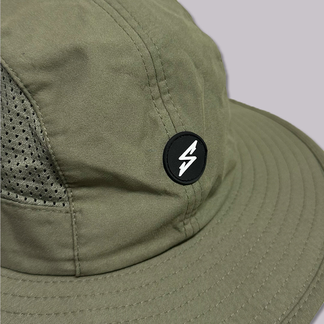 SOMBRERO PESCADOR POWEREX VERDE MILITAR