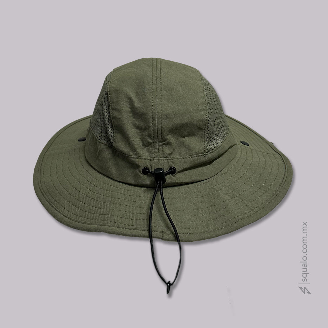 SOMBRERO PESCADOR POWEREX VERDE MILITAR