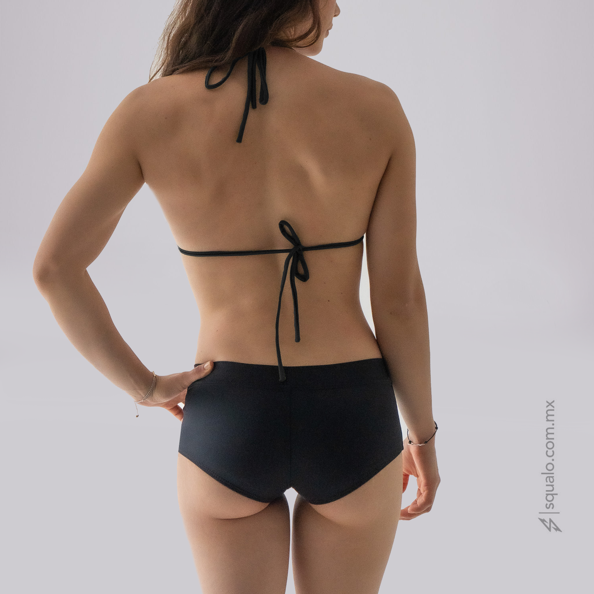 Bikini Top 2983 Triangulo Negro