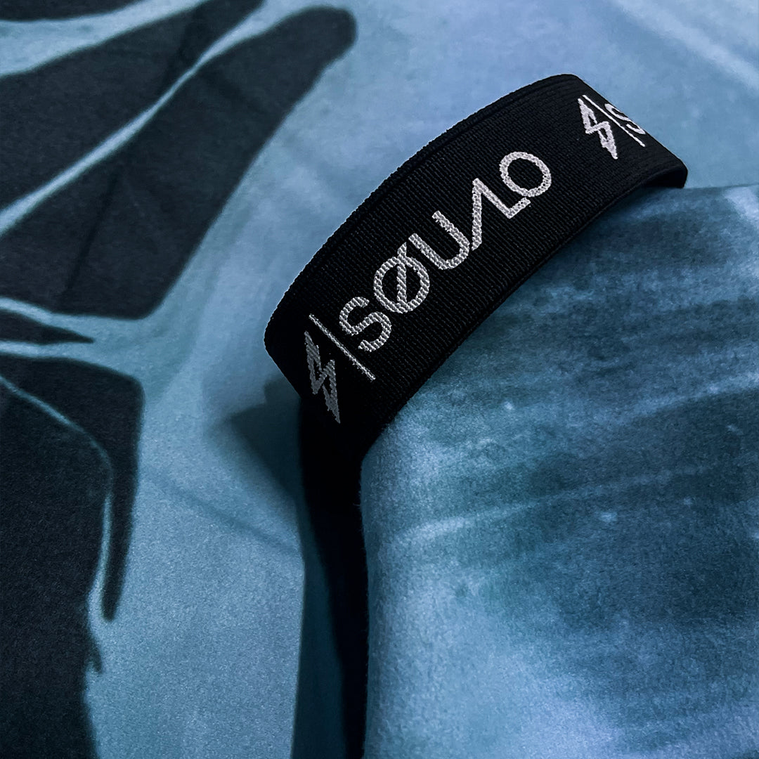 TOALLA DE MICROFIBRA WAXTED NEGRO