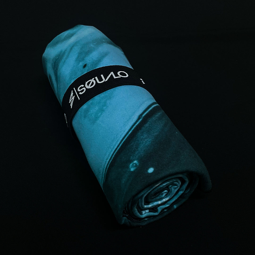 TOALLA DE MICROFIBRA WAXTED NEGRO