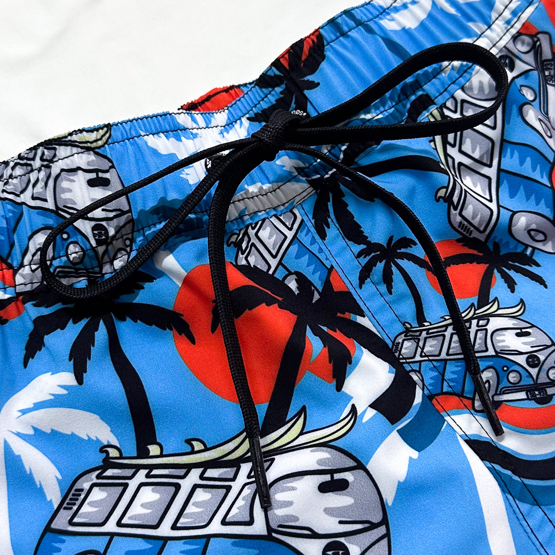 Volley Corto Try Azul