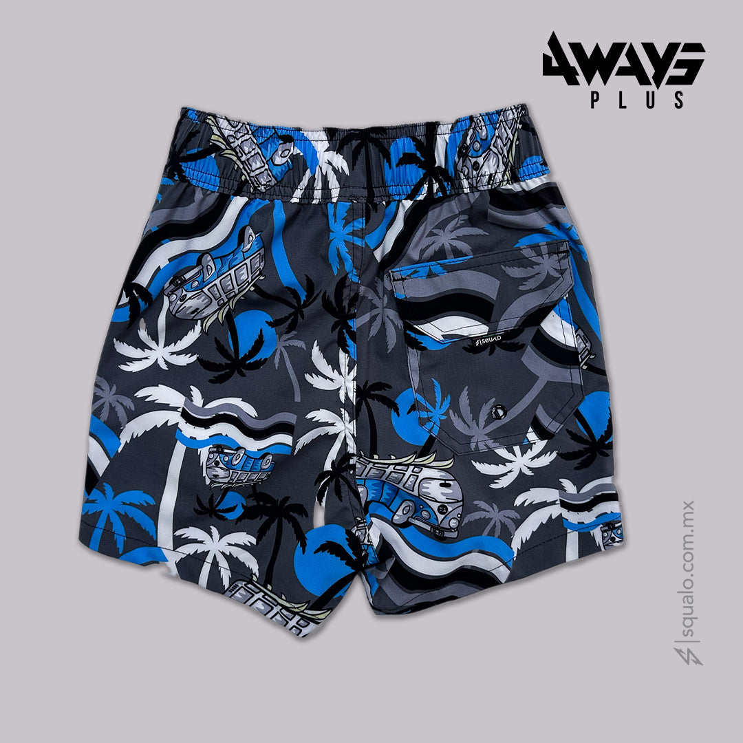 Volley Corto Try I Gris