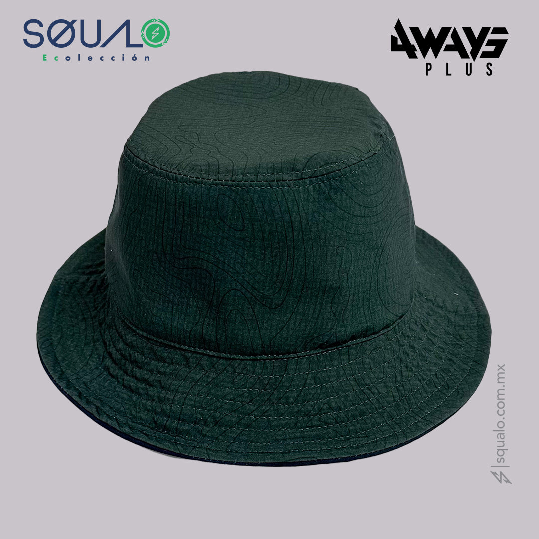 SOMBRERO BUCKET DOBLE VISTA CONFORT VERDE