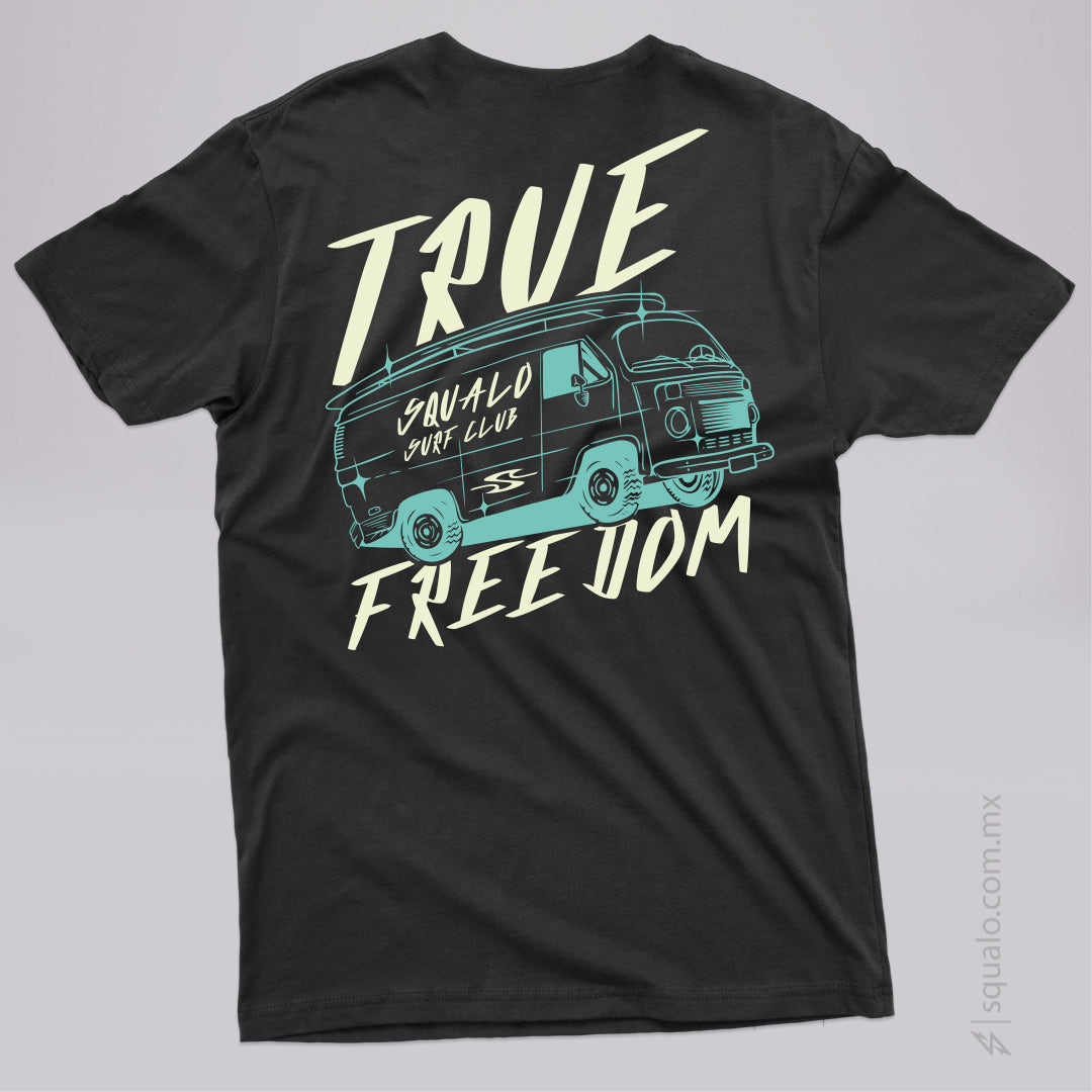 PLAYERA ROCKED NEGRO