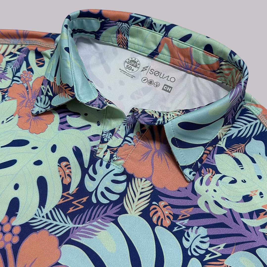 PLAYERA POLO MANGA CORTA HAW MULTICOLOR