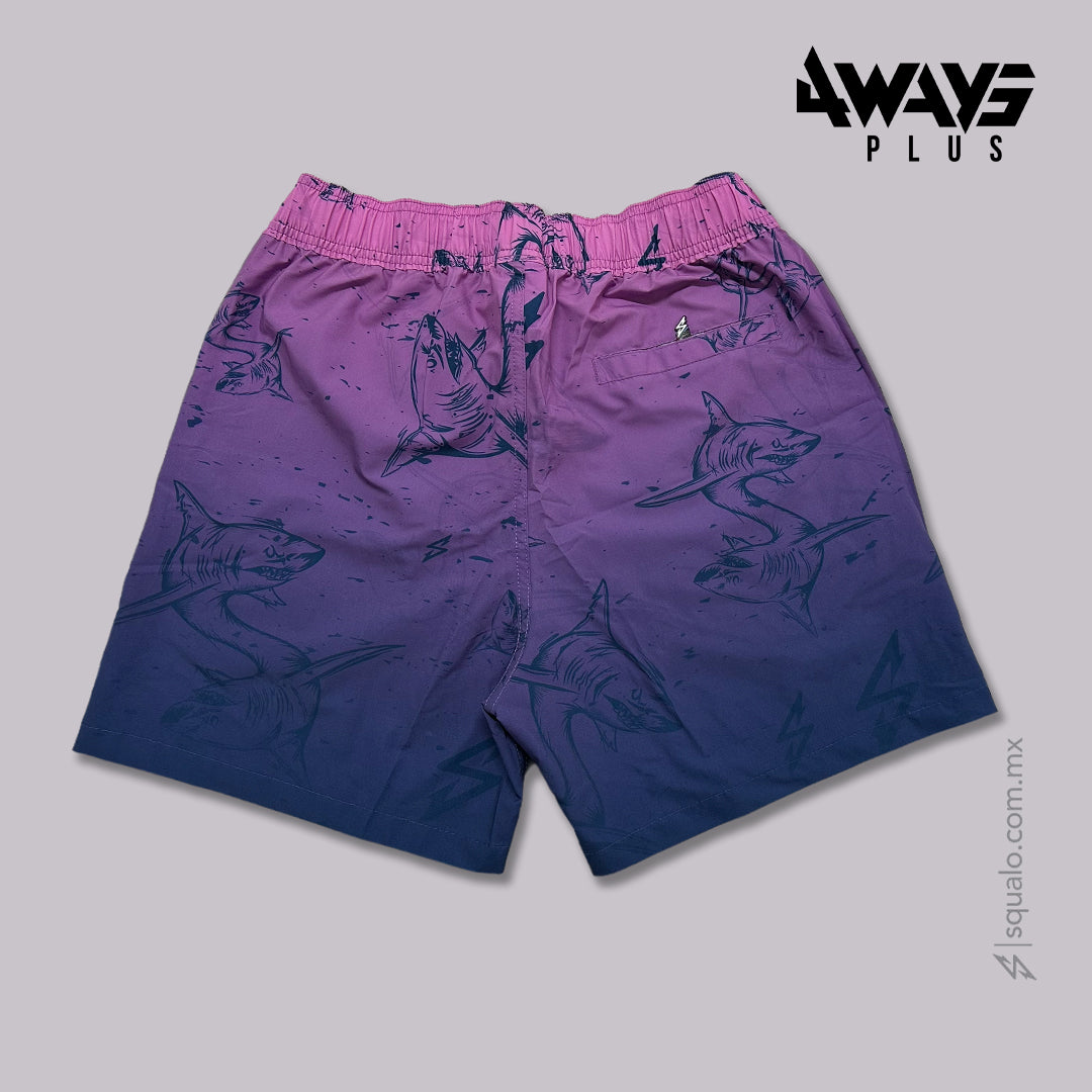 TRAJE DE BAÑO VOLLEY 17" VOXHARK MULTICOLOR