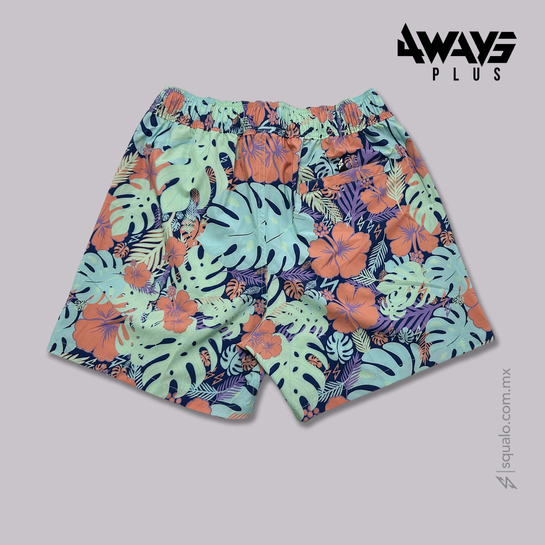 TRAJE DE BAÑO VOLLEY 17" HAW MULTICOLOR