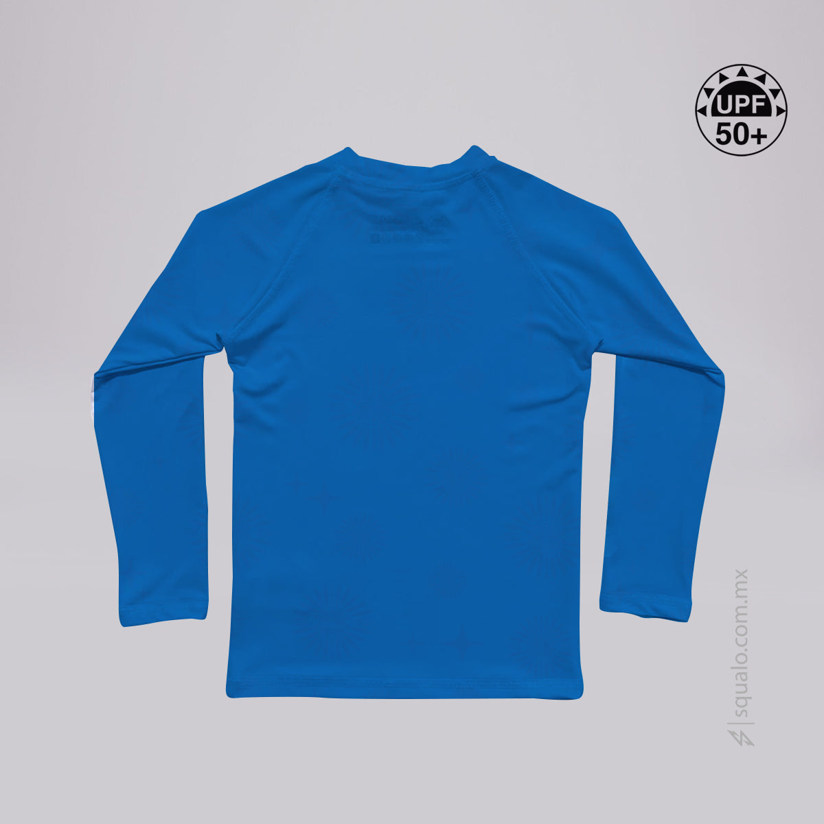 PLAYERA RASHGUARD GIRL CORTE AMPLIO MANGA LARGA COSTA AZUL