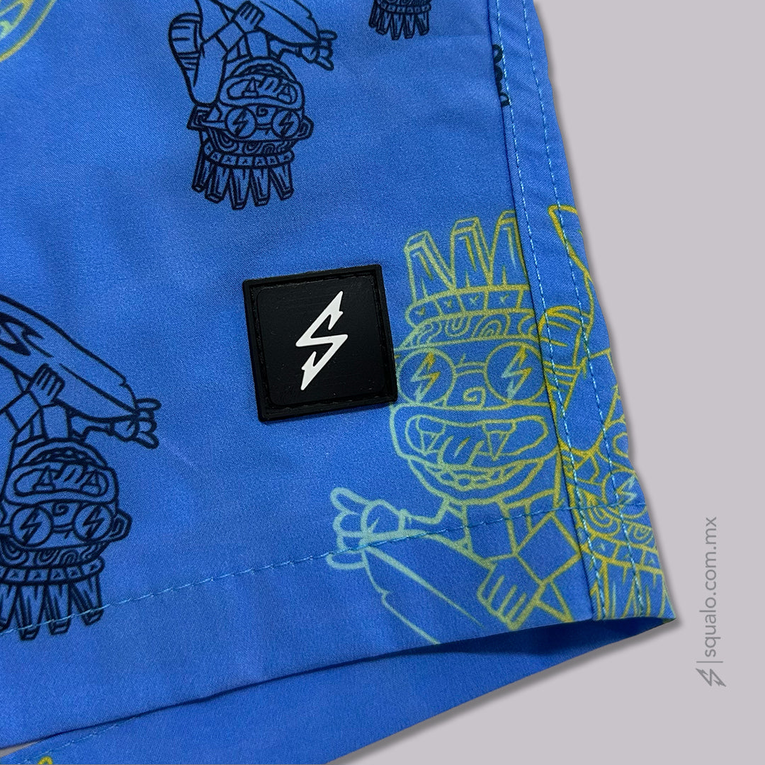 TRAJE DE BAÑO VOLLEY KIDS VOLITLA AZUL