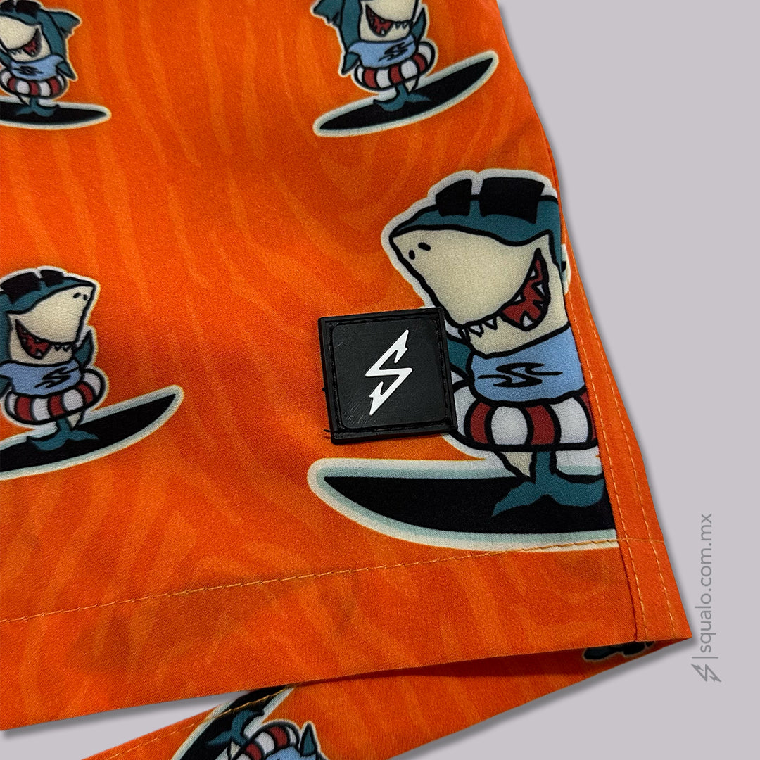 TRAJE DE BAÑO VOLLEY KIDS VANDY NARANJA