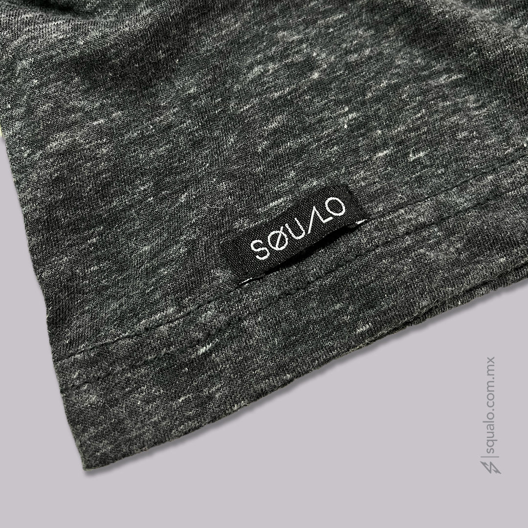 PLAYERA RETRO NEGRO JASPE