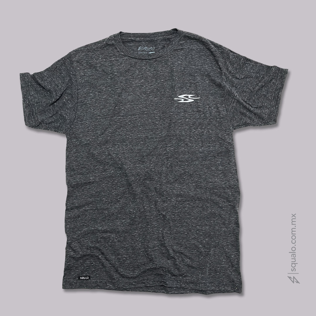 PLAYERA RETRO NEGRO JASPE