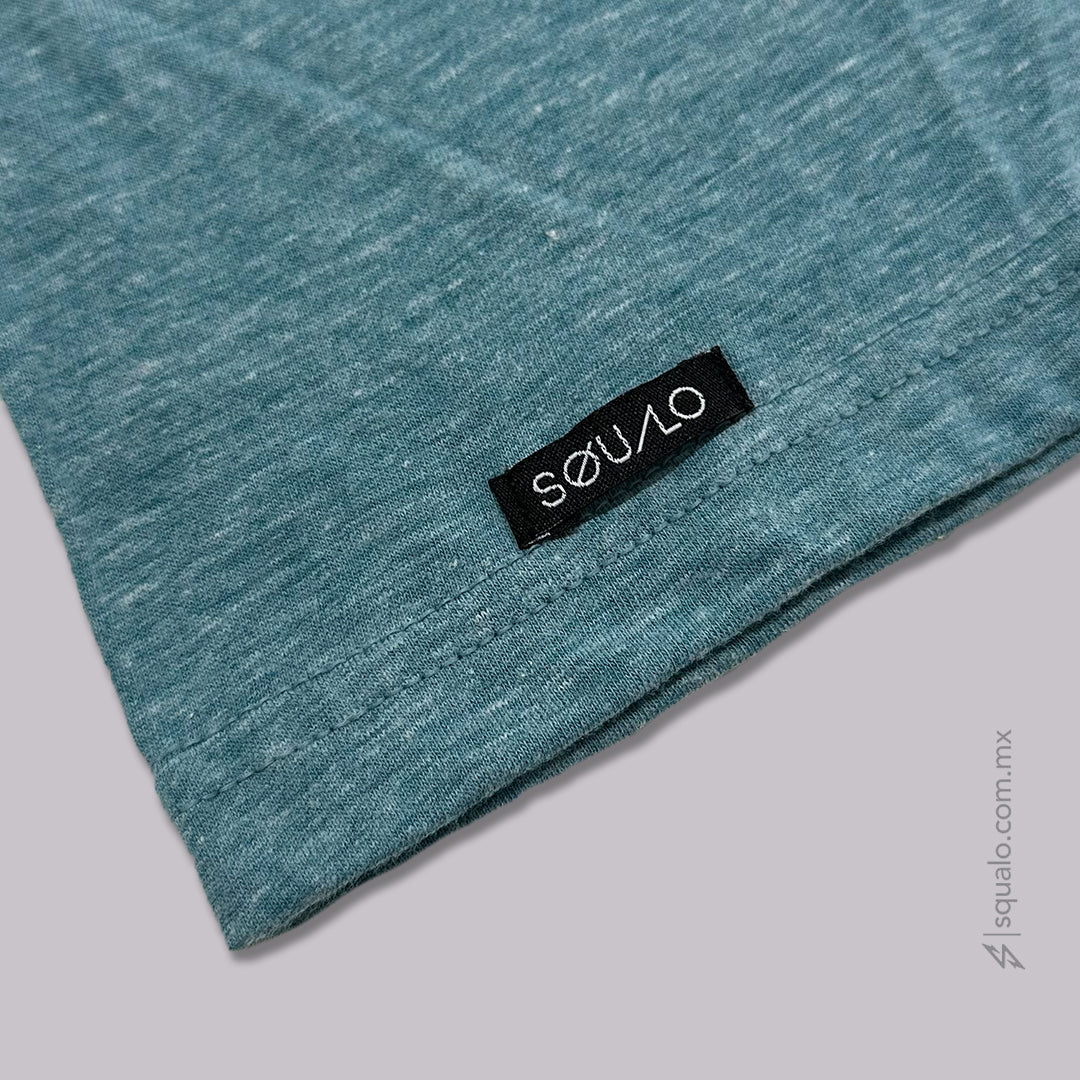 PLAYERA RETRO VERDE JASPE