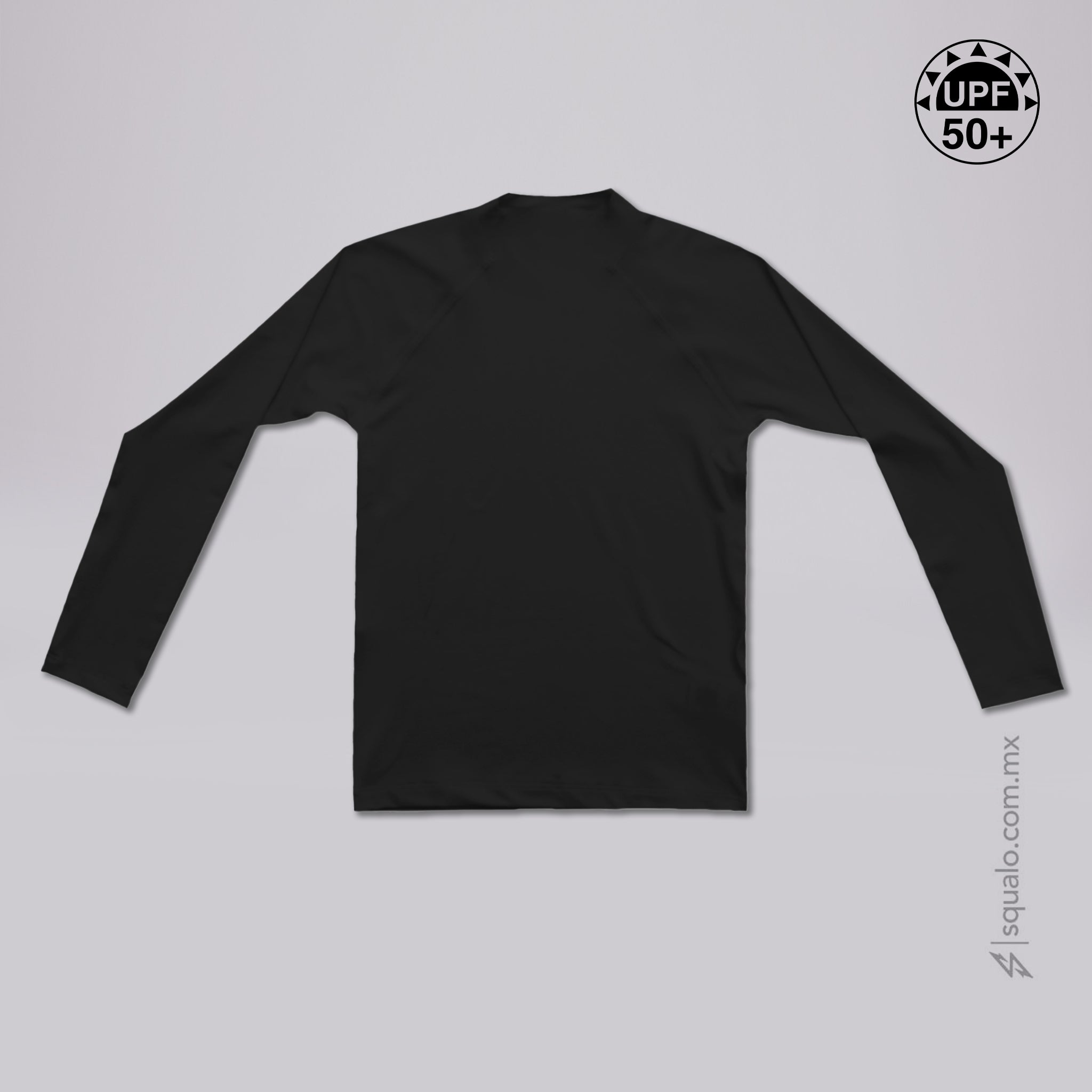 Playera Rashguard Trufy Kids Negro