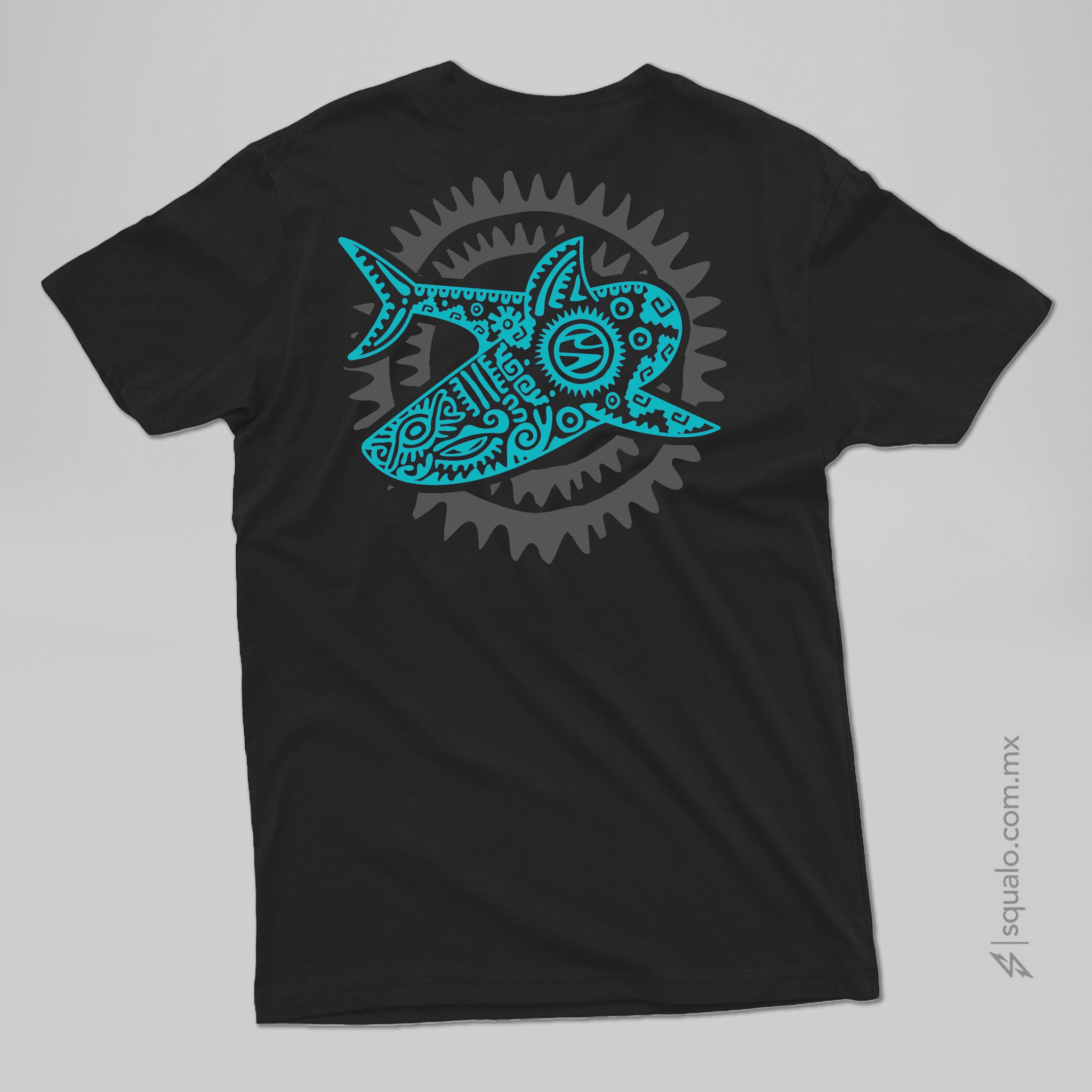 PLAYERA LESHARK NEGRO