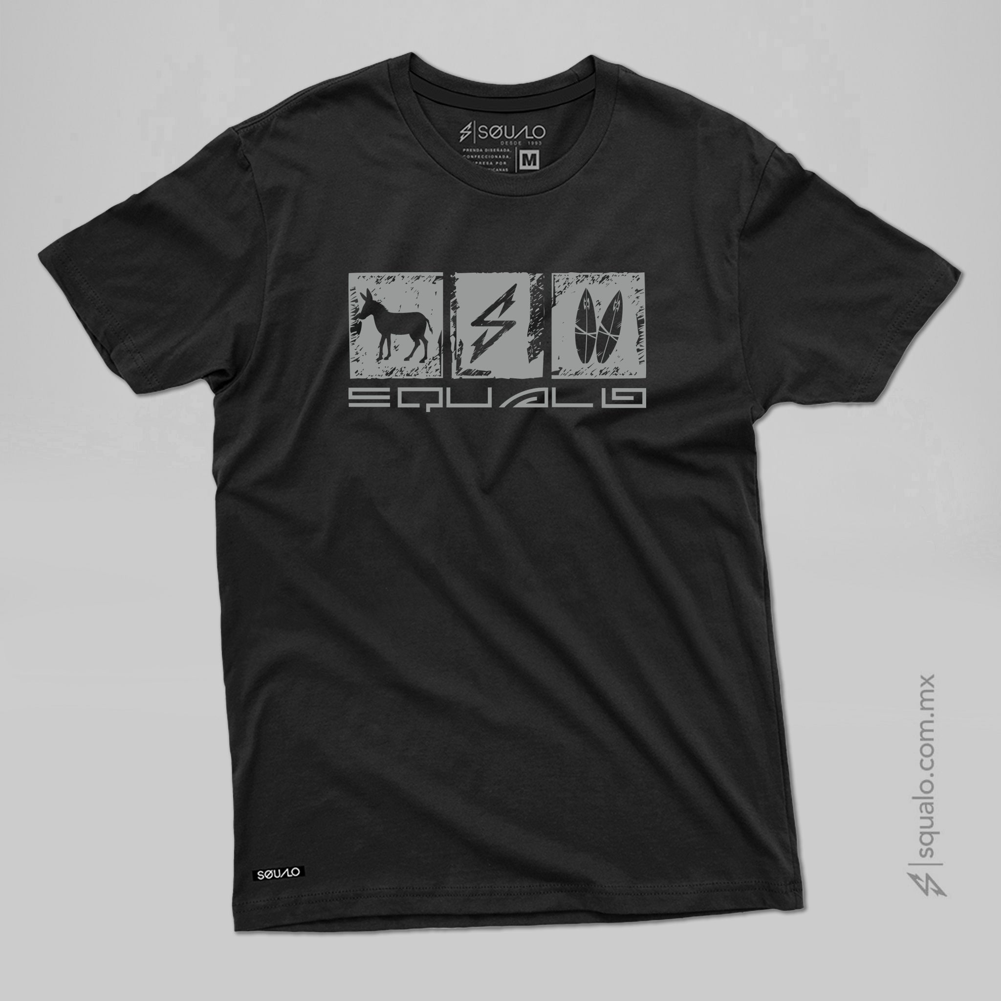 PLAYERA DECADES NEGRO