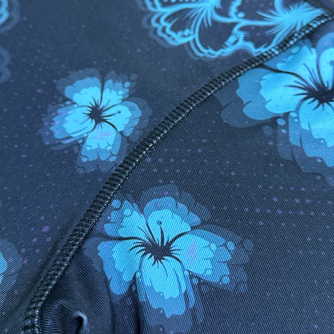 PLAYERA POLO MANGA CORTA FLOWING PRINT MULTICOLOR