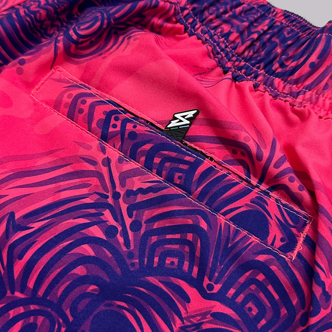 TRAJE DE BAÑO VOLLEY 2HEADS FUCSIA 17"