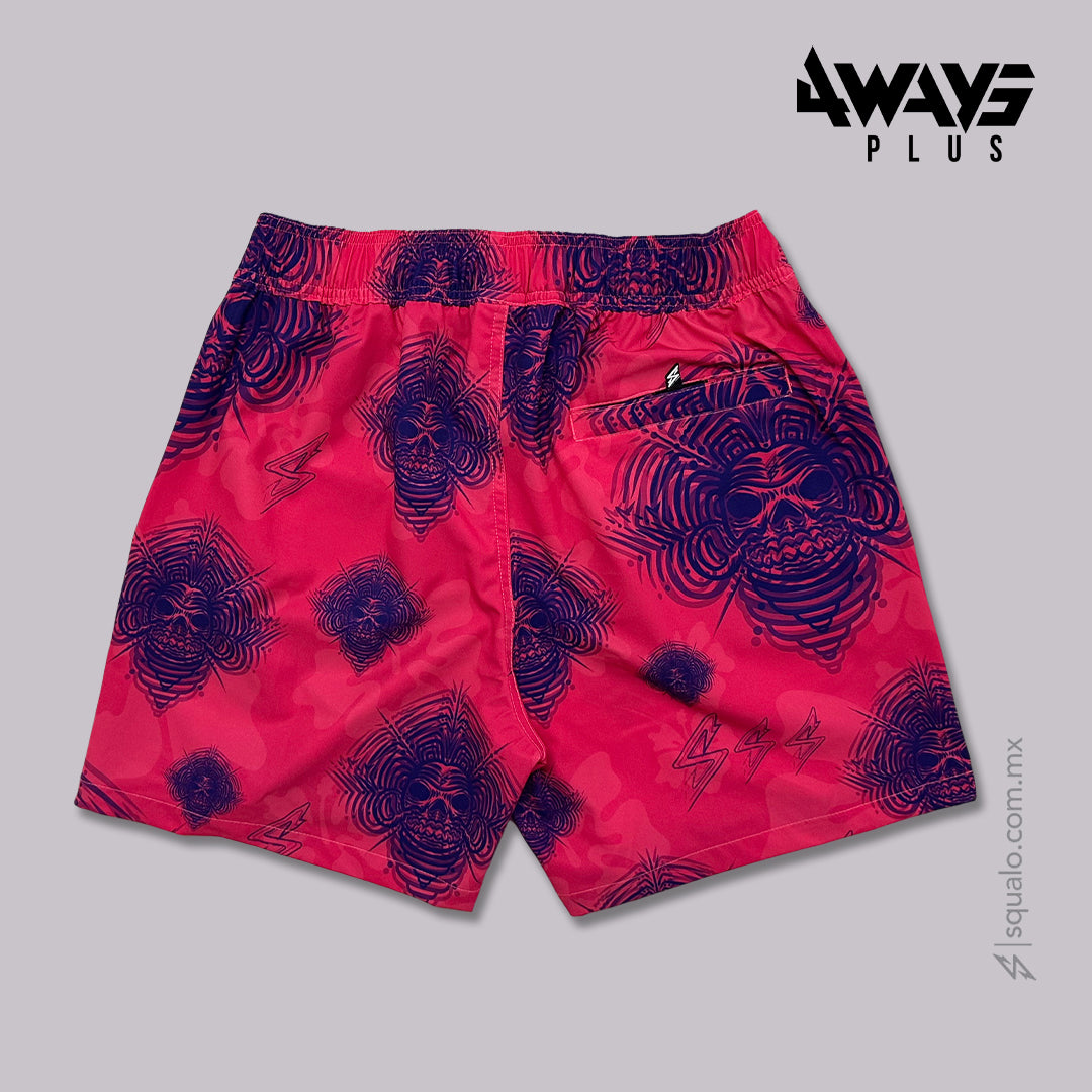 TRAJE DE BAÑO VOLLEY 2HEADS FUCSIA 17"