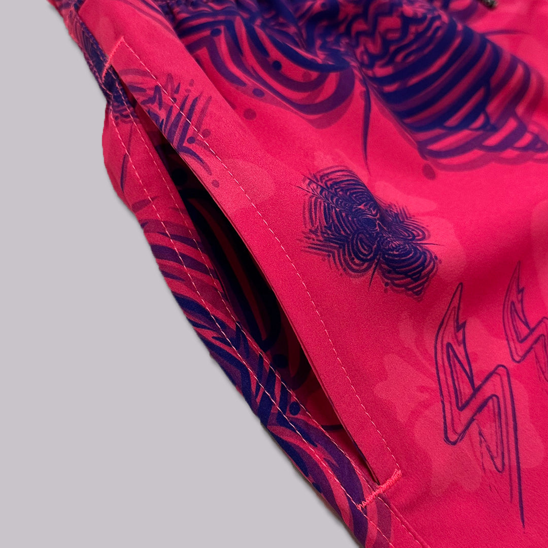 TRAJE DE BAÑO VOLLEY 2HEADS FUCSIA 17"