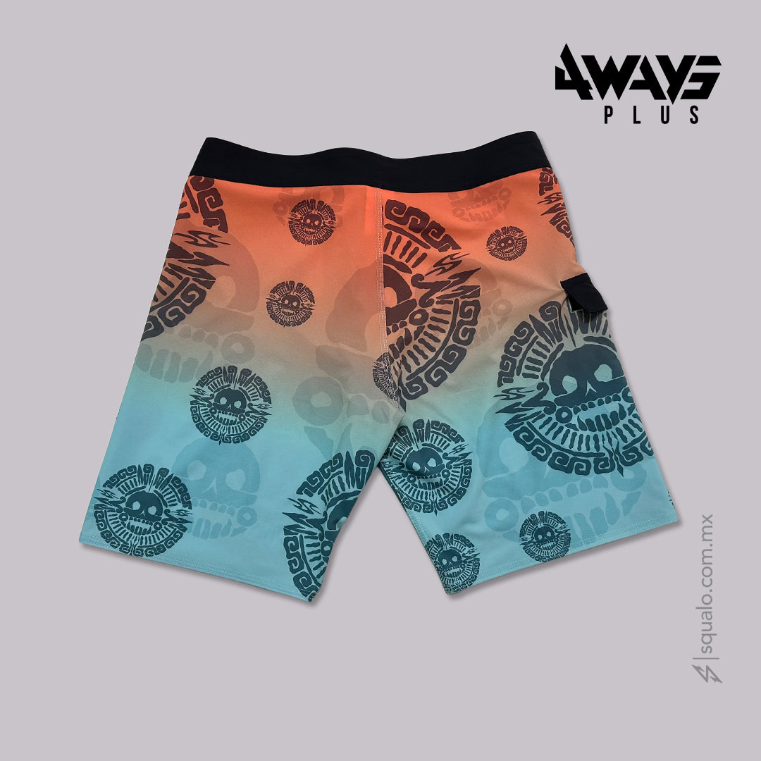 TRAJE DE BAÑO BOARDSHORT 19" ATARDEXER MULTICOLOR