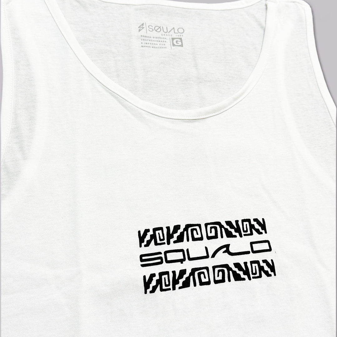 PLAYERA TANK STONERX BLANCO