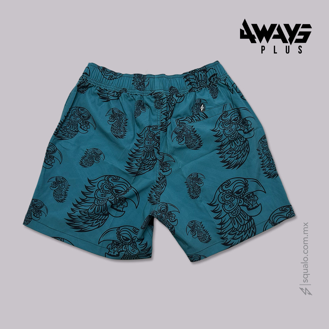 TRAJE DE BAÑO VOLLEY 17" TREMEX AZUL