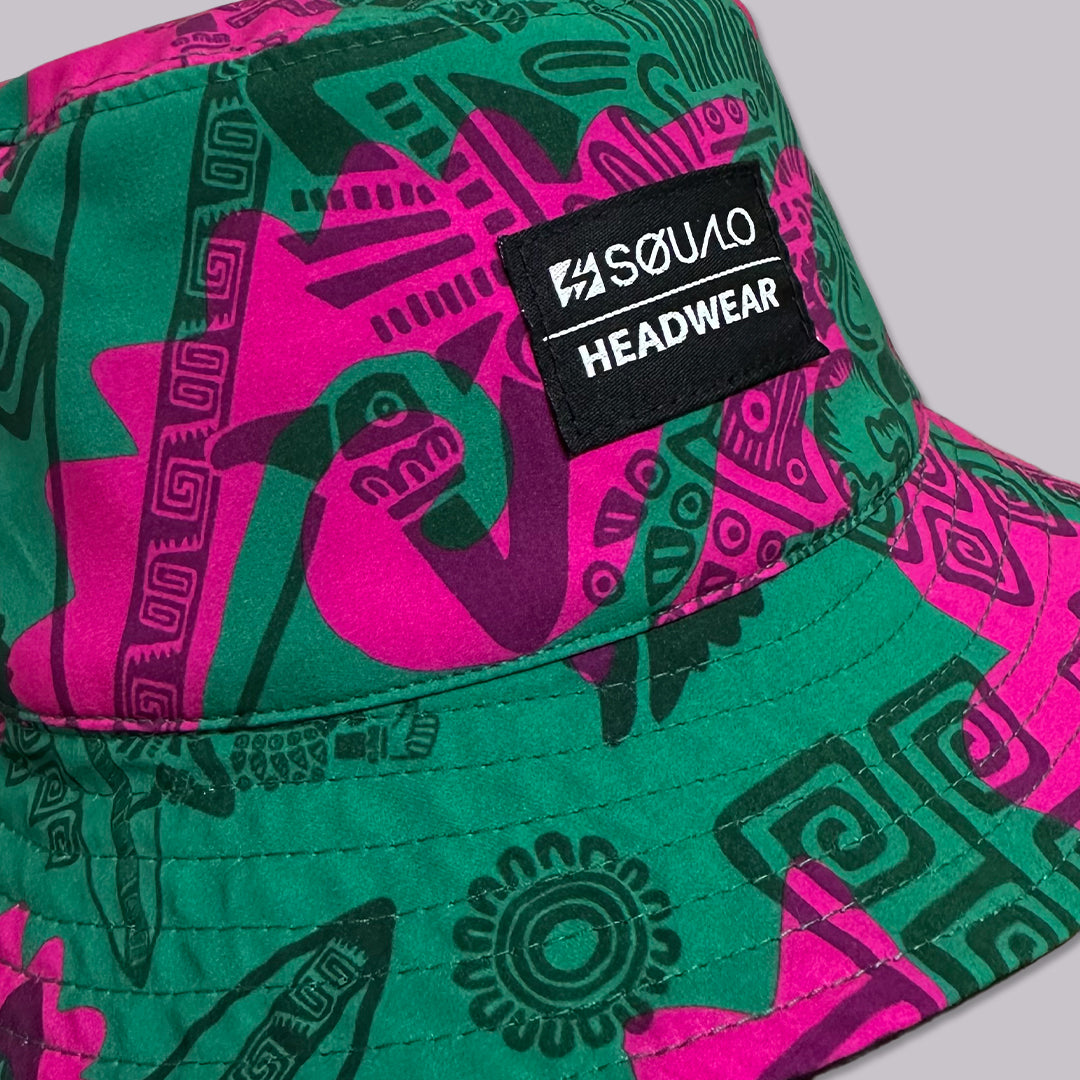 SOMBRERO BUCKET DOBLE VISTA MX MULTICOLOR