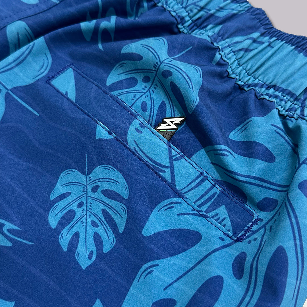 TRAJE DE BAÑO VOLLEY DEG AZUL 17"